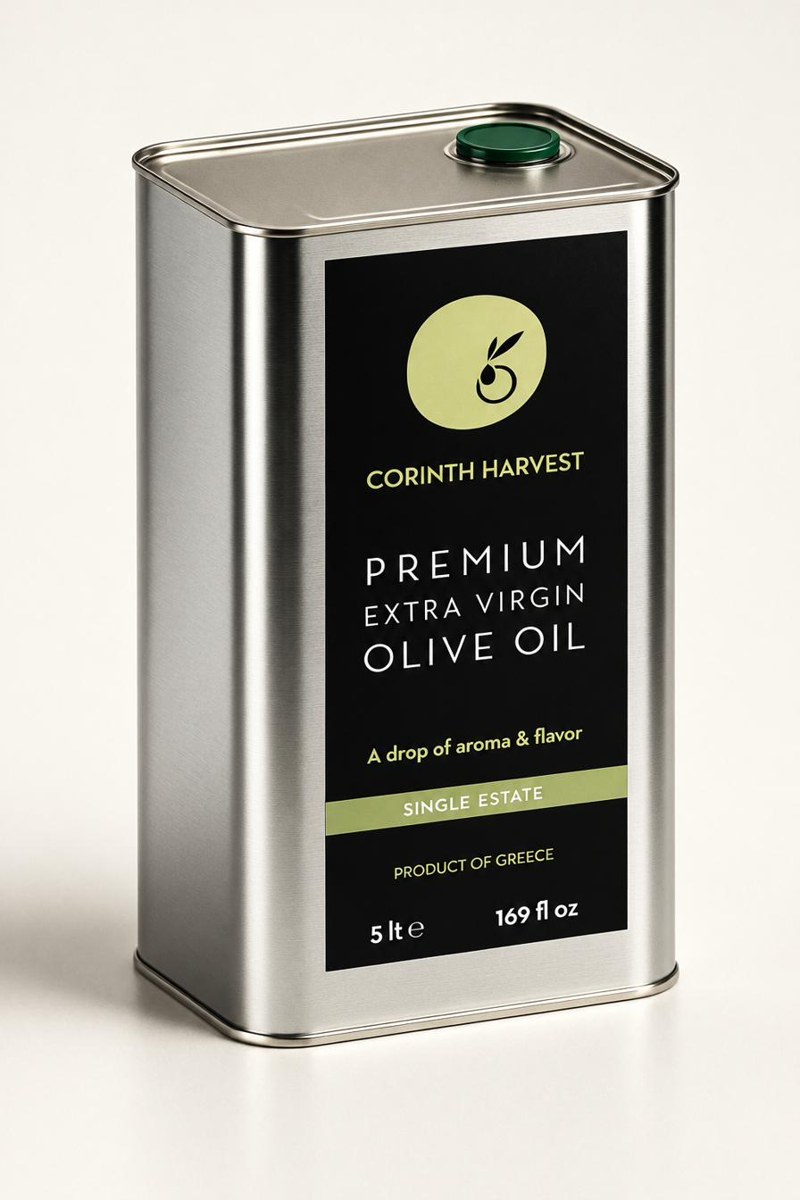 Corinth Harvest Family tin, 5 litres